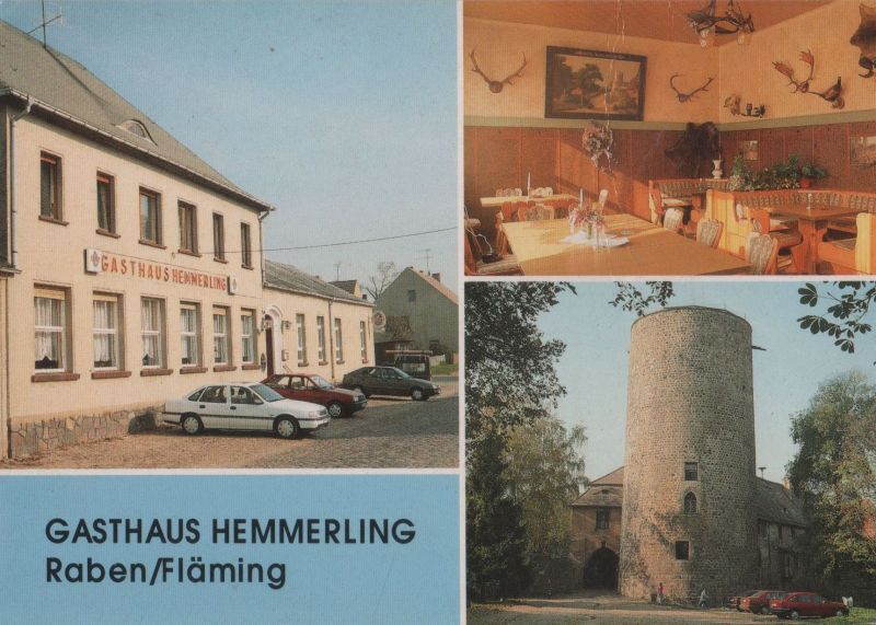Ansichtskarte Rabenstein OT Raben - Gasthaus Hemmerling aus der Kategorie Rabenstein