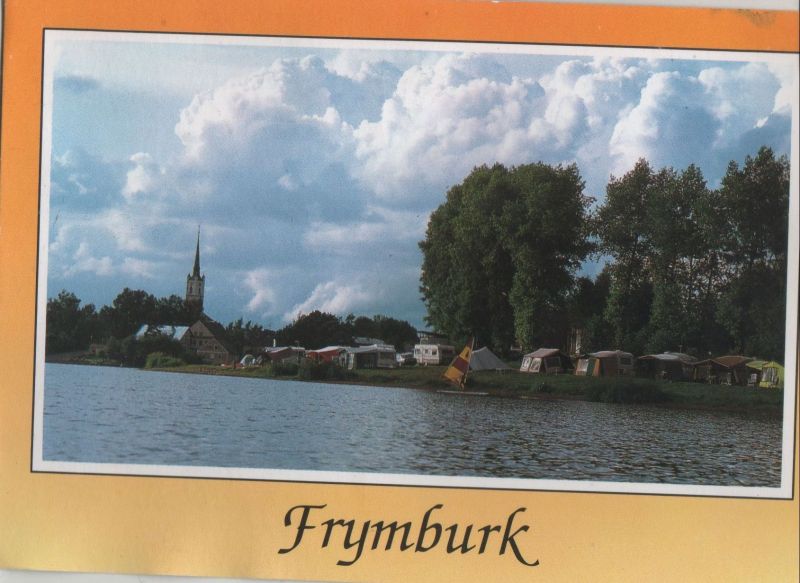 Ansichtskarte Frymburk - Tschechien - Campingplatz aus der Kategorie Frymburk nad Vltavou