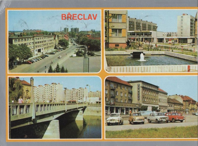 Ansichtskarte Breclav - Tschechien - 4 Bilder aus der Kategorie Breclav
