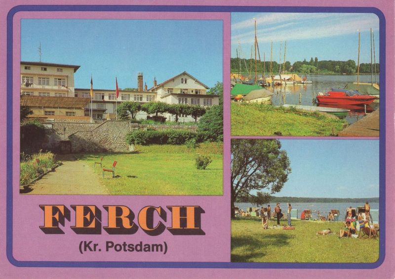 Ansichtskarte Schwielowsee-Ferch - 3 Bilder aus der Kategorie Ferch