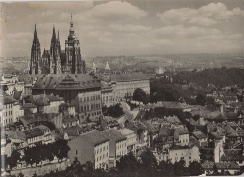 Ansichtskarte Prag - Praha - Tschechien - Blick über die Stadt aus der Kategorie Prag