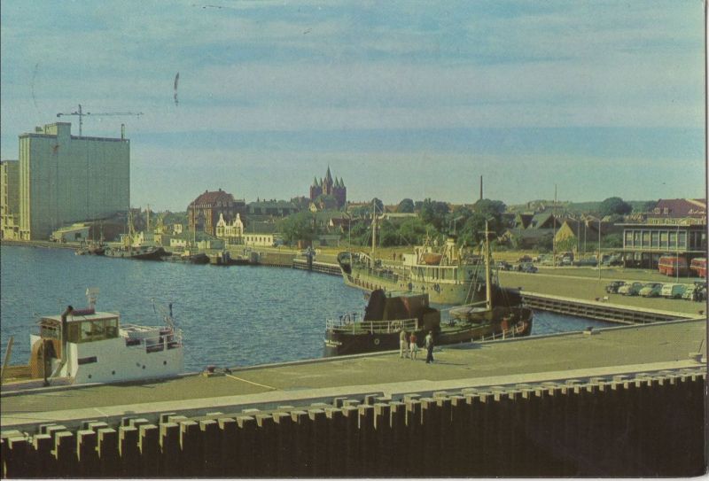 Ansichtskarte Kalundborg - Dänemark - Hafen aus der Kategorie Kalundborg