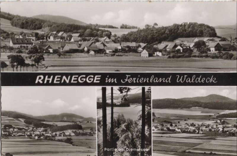 Ansichtskarte Diemelsee-Rhenegge - 4 Bilder aus der Kategorie Rhenegge