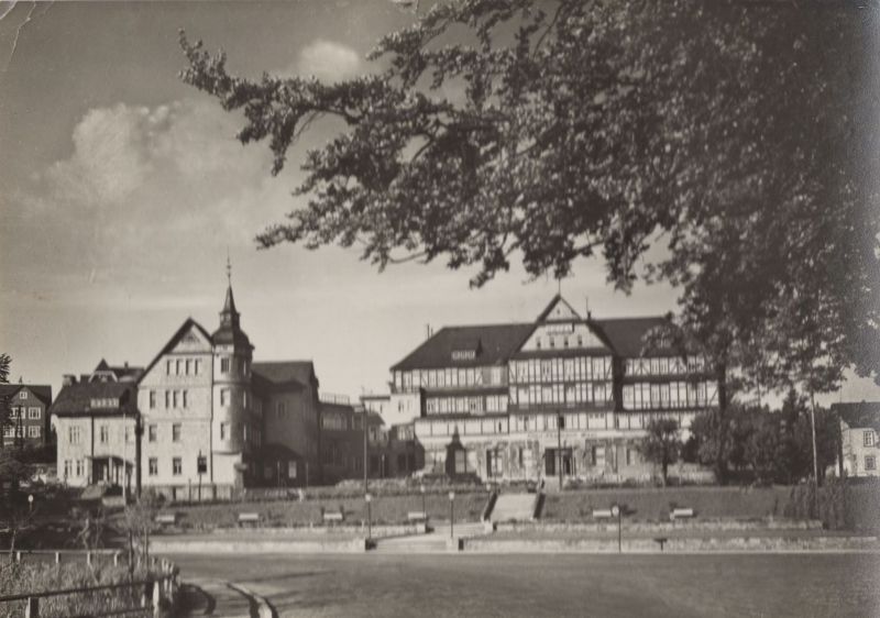 Ansichtskarte Oberhof - Ernst-Thälmann-Haus aus der Kategorie Oberhof
