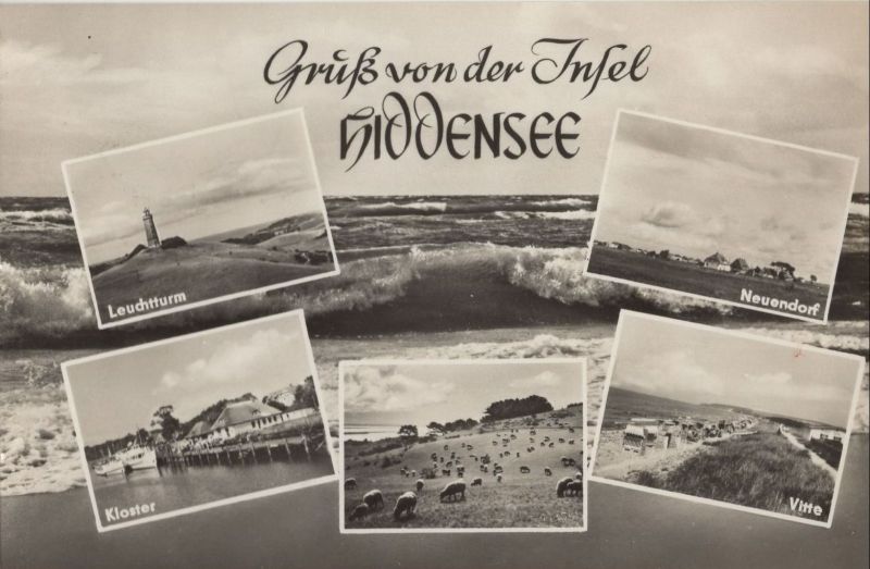 Ansichtskarte Hiddensee - 5 Bilder aus der Kategorie Hiddensee