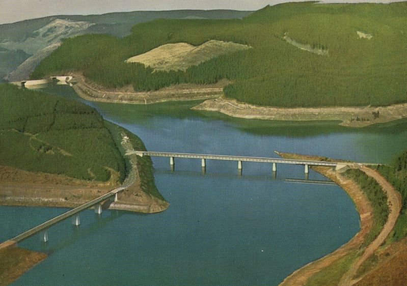 Ansichtskarte Okertalsperre - Brücke aus der Kategorie Okertalsperre