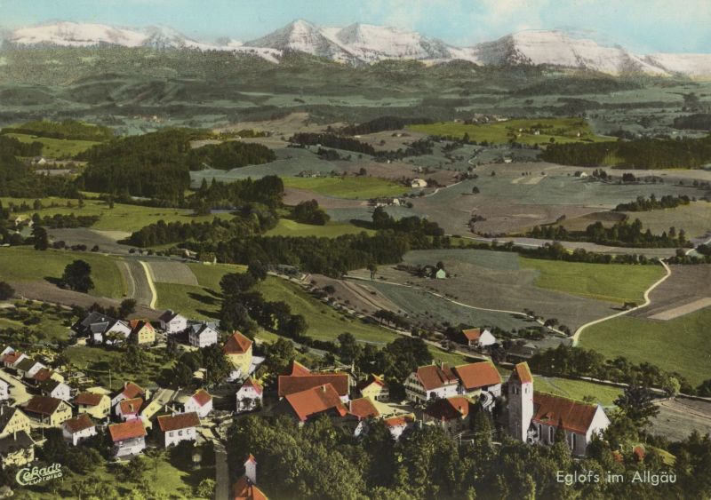 Ansichtskarte Obergünzburg-Eglofs - Ansicht aus der Kategorie Obergünzburg
