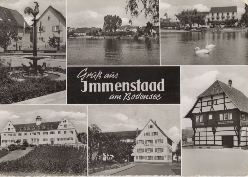 Ansichtskarte Immenstaad am Bodensee - 6 Bilder aus der Kategorie Immenstaad