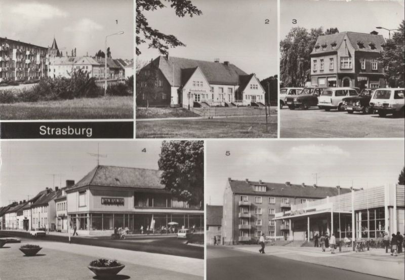 Ansichtskarte Strasburg (Uckermark) - 5 Bilder aus der Kategorie Strasburg