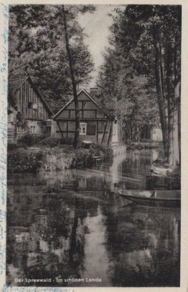Ansichtskarte Lübbenau-Lehde - Spreewald aus der Kategorie Lehde