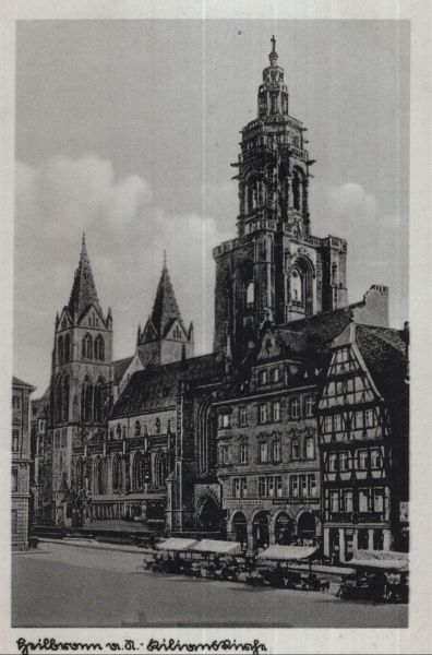 Ansichtskarte Heilbronn - Kilianskirche aus der Kategorie Heilbronn