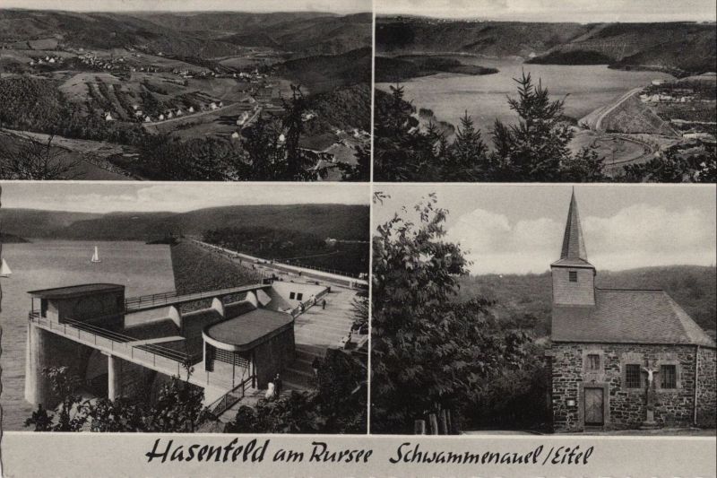 Ansichtskarte Heimbach-Hasenfeld - 4 Bilder aus der Kategorie Heimbach