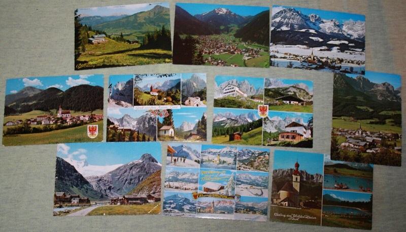 Ansichtskarte 10 Ansichtskarten Tirol (Österreich) (Postkarten, Paket, Konvolut, Lot) aus der Kategorie Sammlungen, Lots, Konvolute