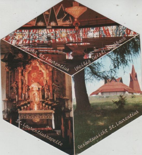 Ansichtskarte Steinbach-Buchenwald - St. Laurentius aus der Kategorie Buchbach
