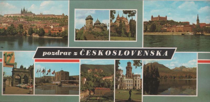 Ansichtskarte Tschechosslowakei insgesamt - Tschechien - 9 Bilder aus der Kategorie Sonstiges