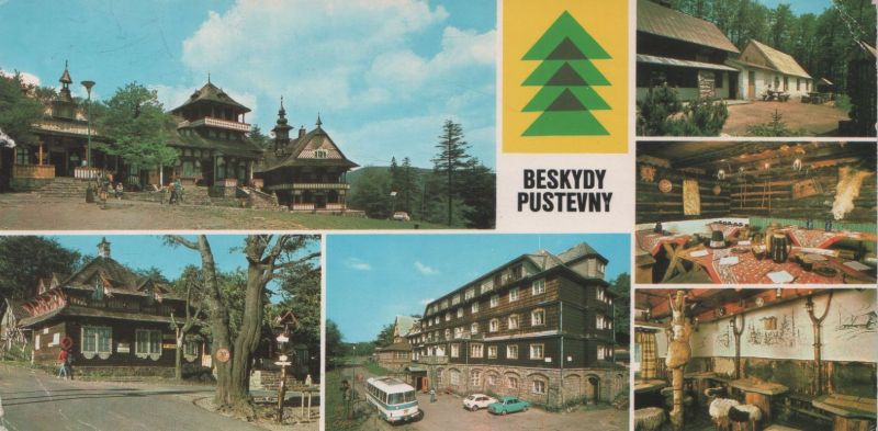 Ansichtskarte Beskiden - Tschechien - 6 Bilder aus der Kategorie Beskiden - Beskydy