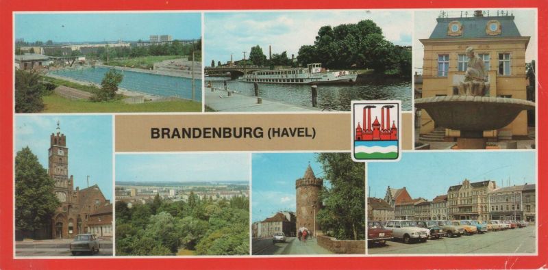 Ansichtskarte Brandenburg, Havel - 7 Bilder aus der Kategorie Brandenburg, Havel